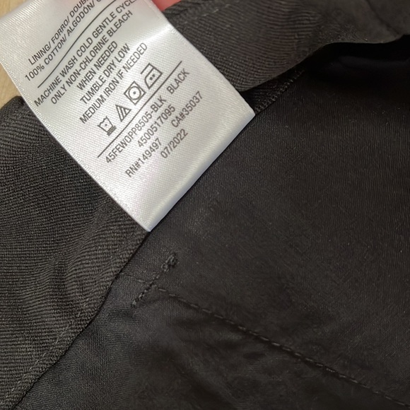 FAVORITE DAUGHTER The Favorite Pant Pleat Pants BLACK SIZE 12 NEW. 0694 - Picture 8 of 8